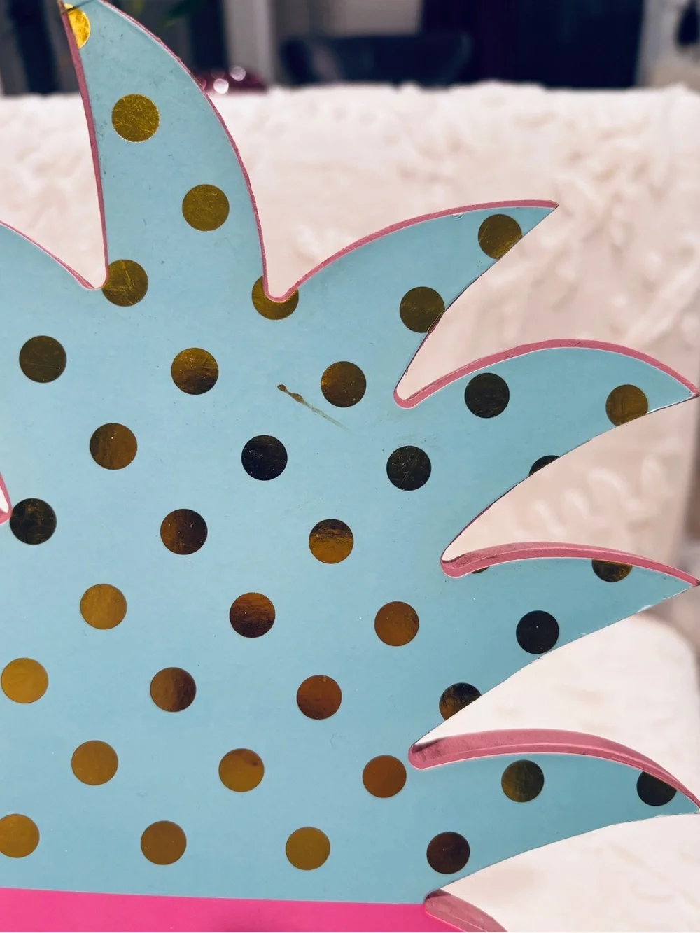 Pink Pineapple Wall Decor | Dorm Room Beach House Tropical Wall Art